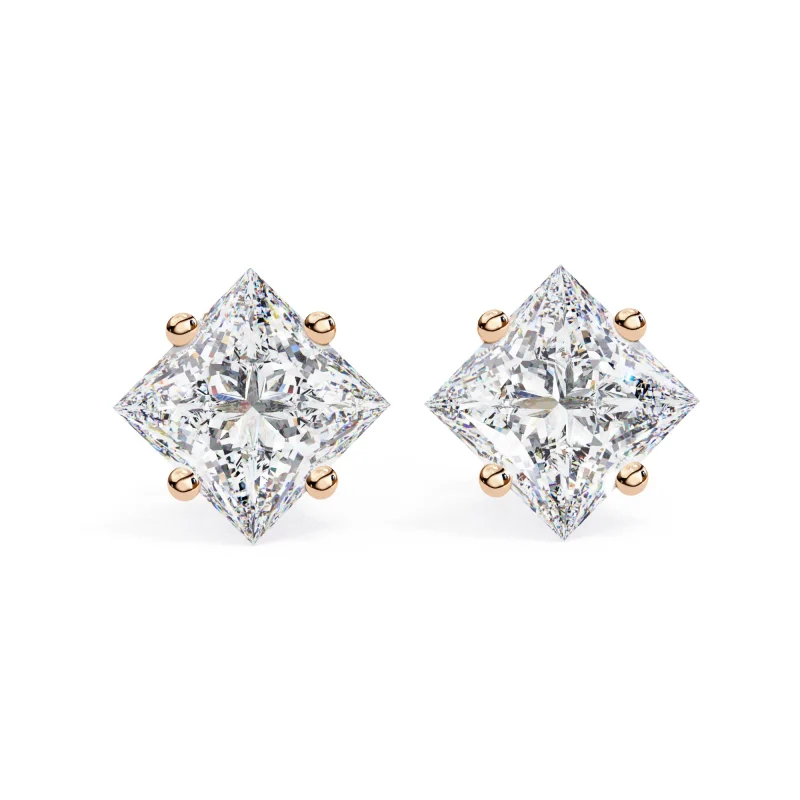 1.3 Ct  Lab Grown Diamond Earrings