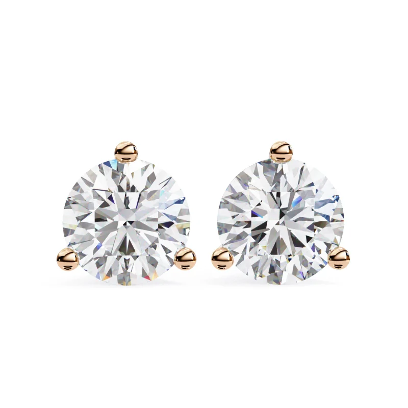 1.25 Ct  Lab Grown Diamond Earrings