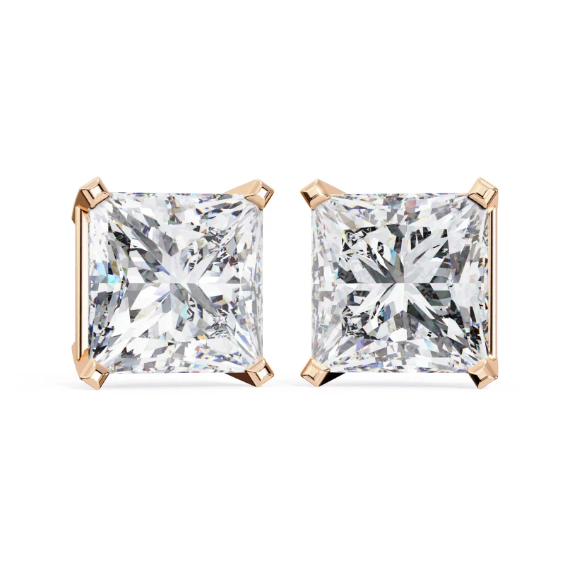 1.5 Ct  Lab Grown Diamond Earrings