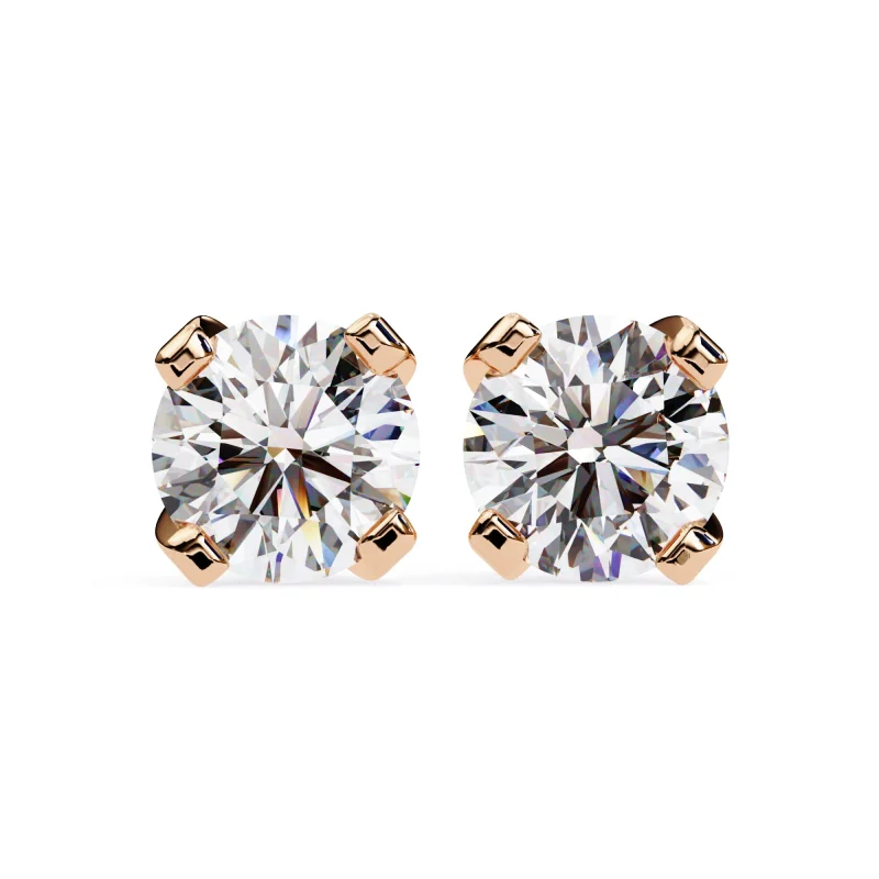 1.25 Ct  Lab Grown Diamond Earrings