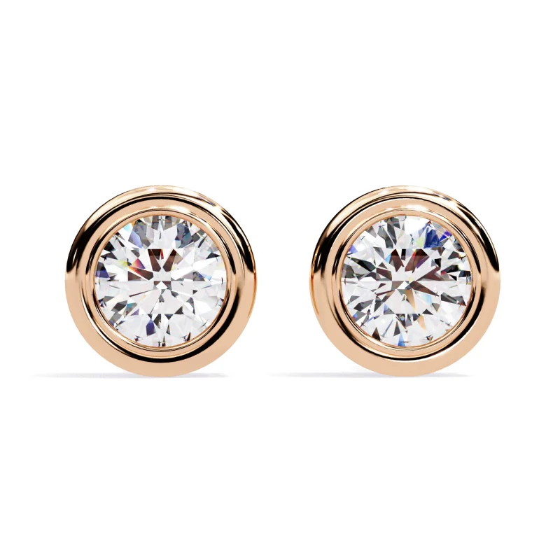 1.25 Ct  Lab Grown Diamond Earrings