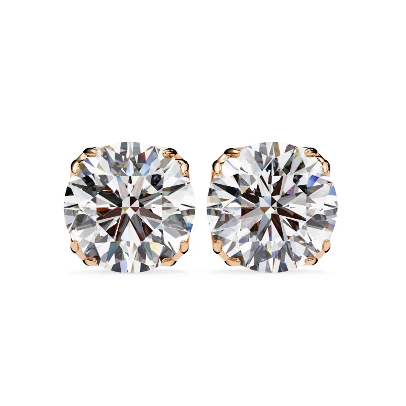 1.25 Ct  Lab Grown Diamond Earrings