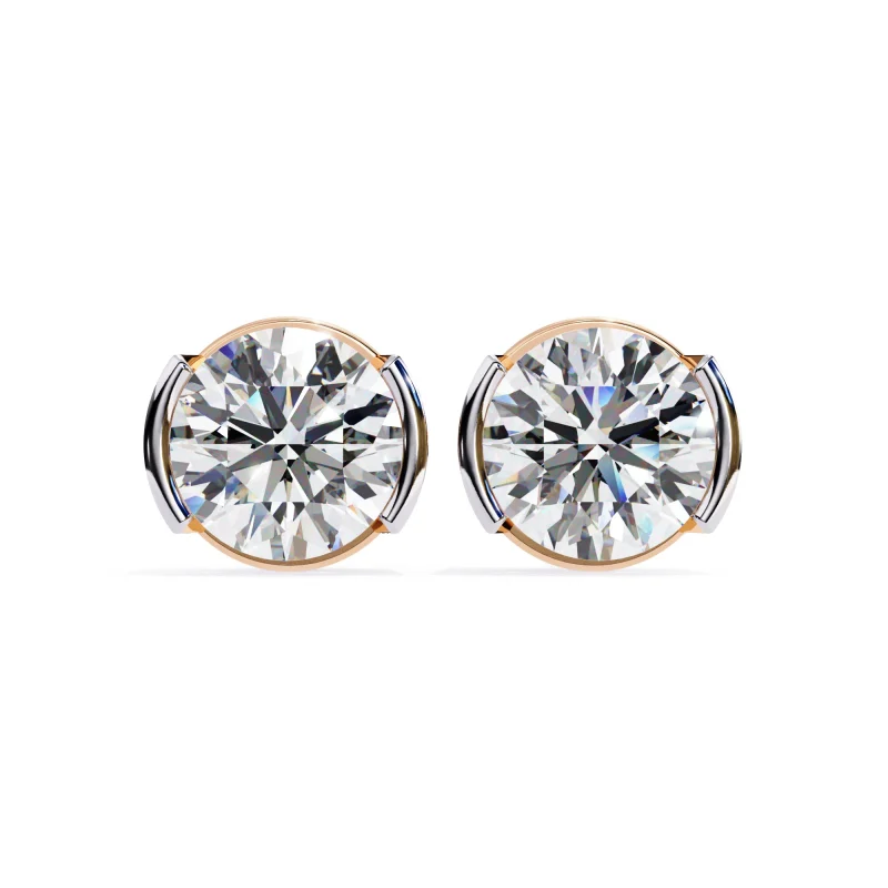 1.25 Ct  Lab Grown Diamond Earrings