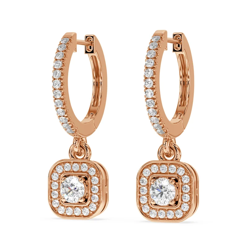 Lab Grown Diamond Earrings