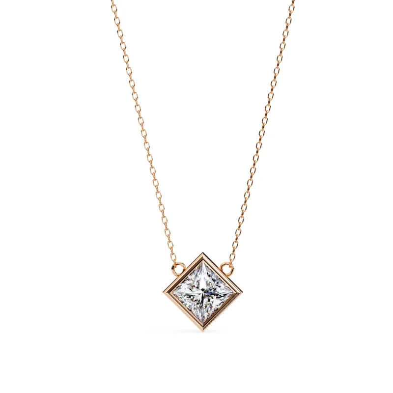 2 Ct  Lab Grown Diamond Pendant