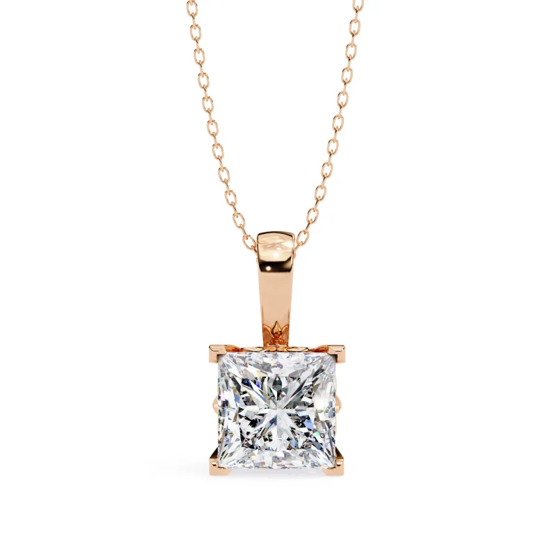 2.7 Ct  Lab Grown Diamond Pendant