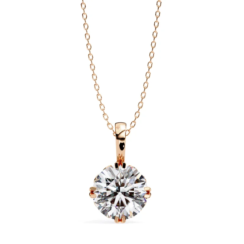 1.75 Ct  Lab Grown Diamond Pendant