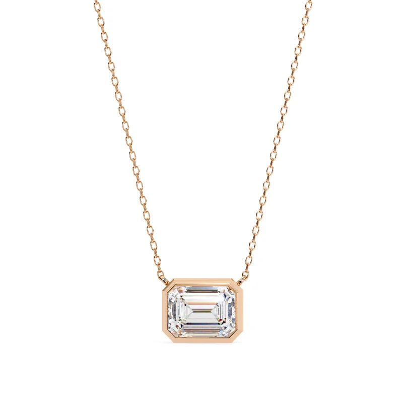 1 Ct  Lab Grown Diamond Pendant