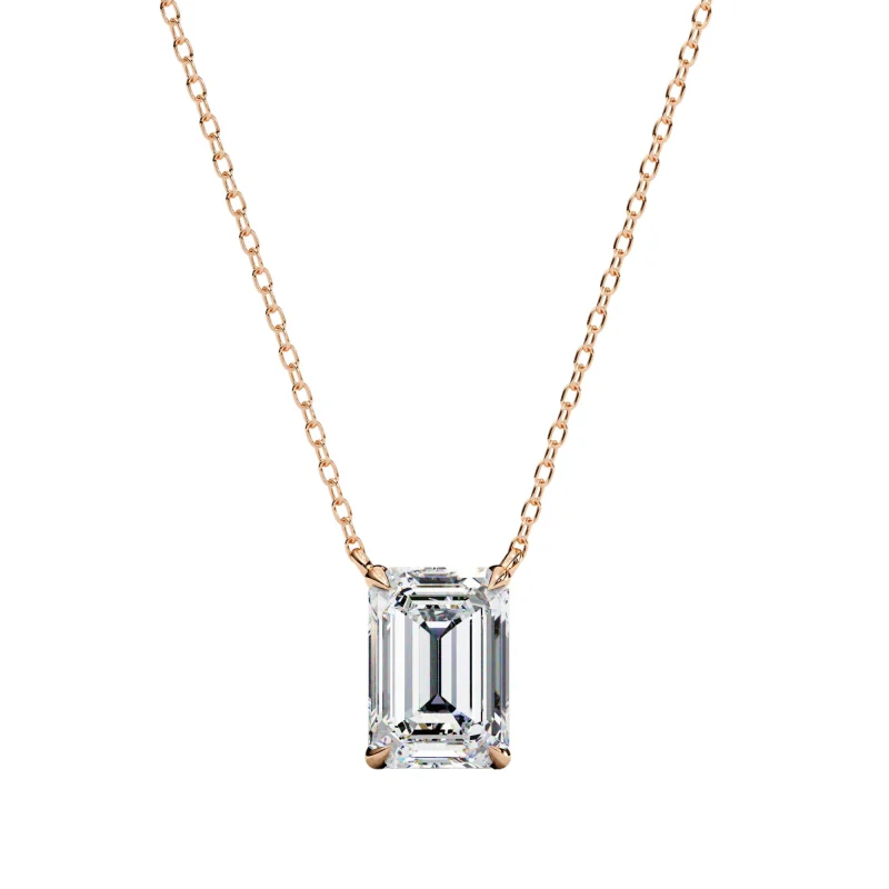 1 Ct  Lab Grown Diamond Pendant