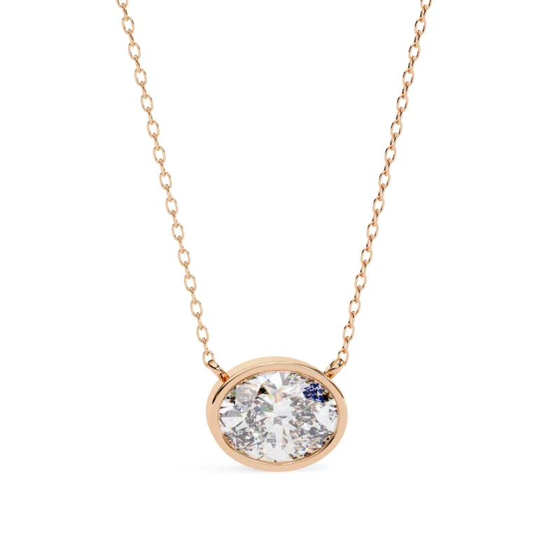 1 Ct  Lab Grown Diamond Pendant