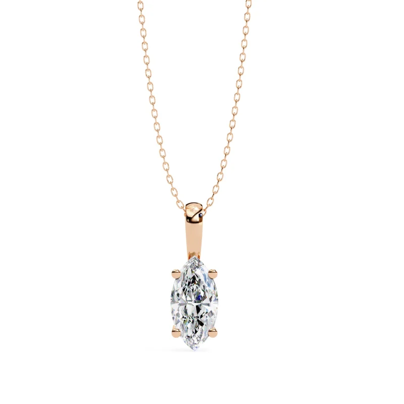 1 Ct  Lab Grown Diamond Pendant