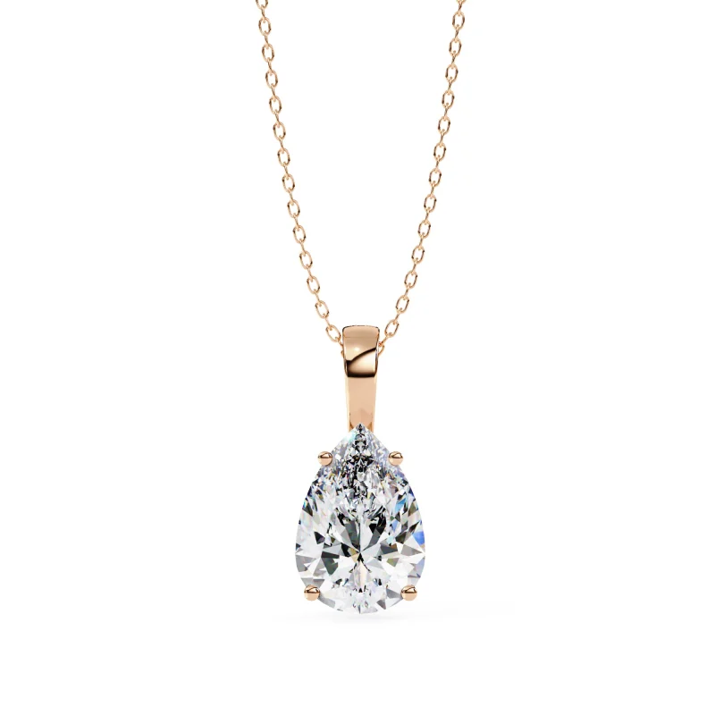 2 Ct  Lab Grown Diamond Pendant