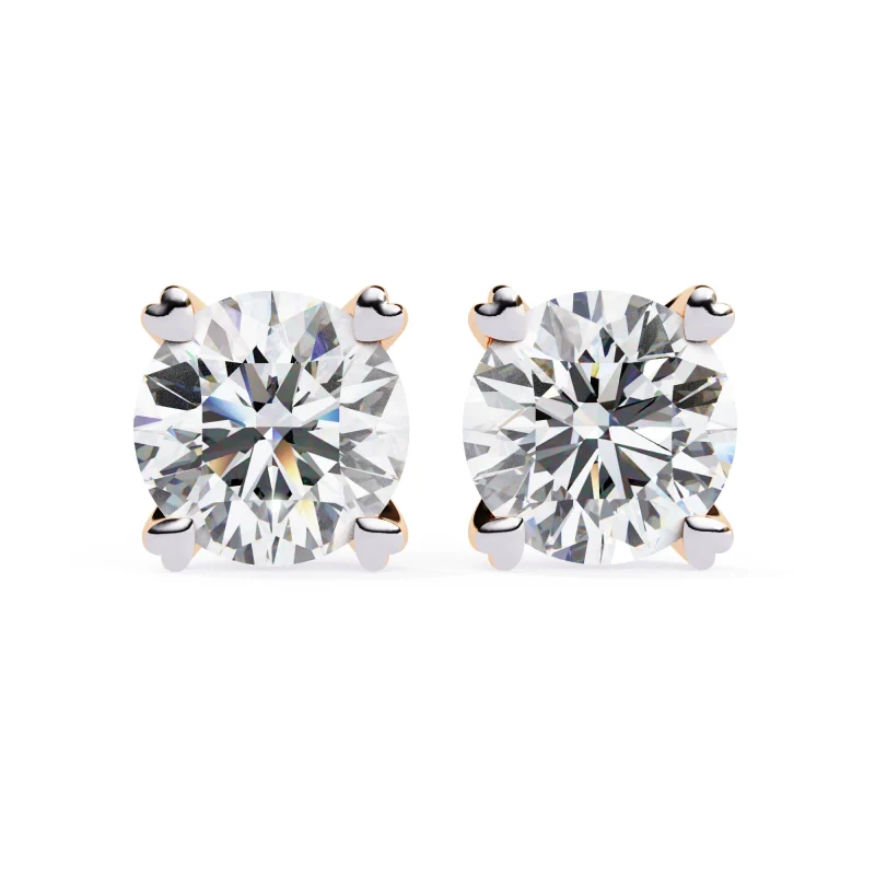 1.25 Ct  Lab Grown Diamond Earrings