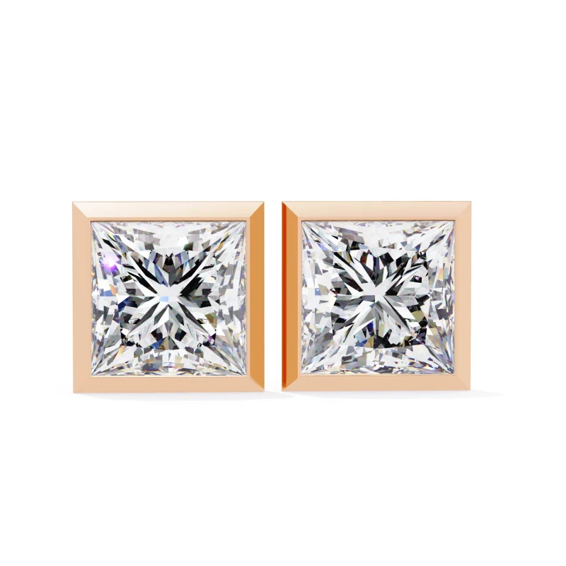 1 Ct  Lab Grown Diamond Earrings