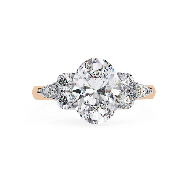 3 Ct  Lab Grown Diamond Ring