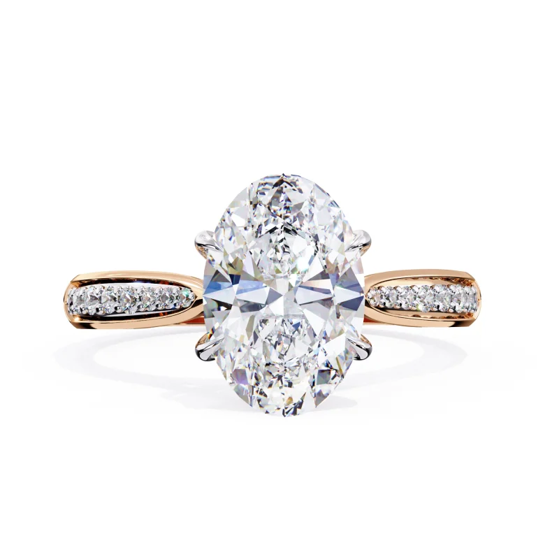 3 Ct  Lab Grown Diamond Ring
