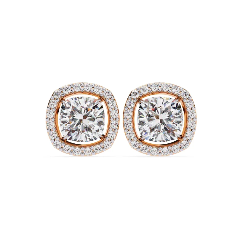 1 Ct  Lab Grown Diamond Earrings