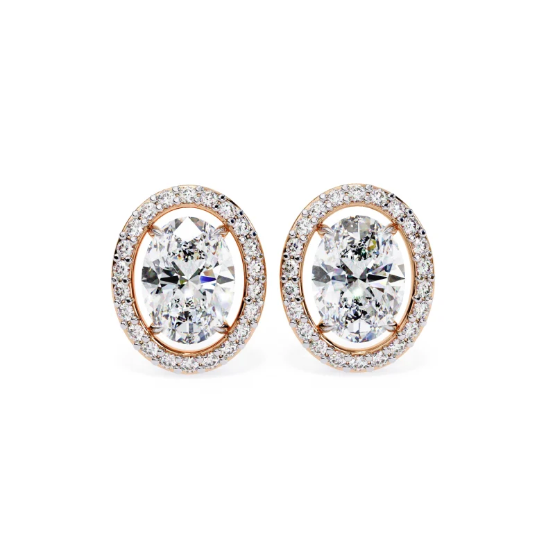 1 Ct  Lab Grown Diamond Earrings