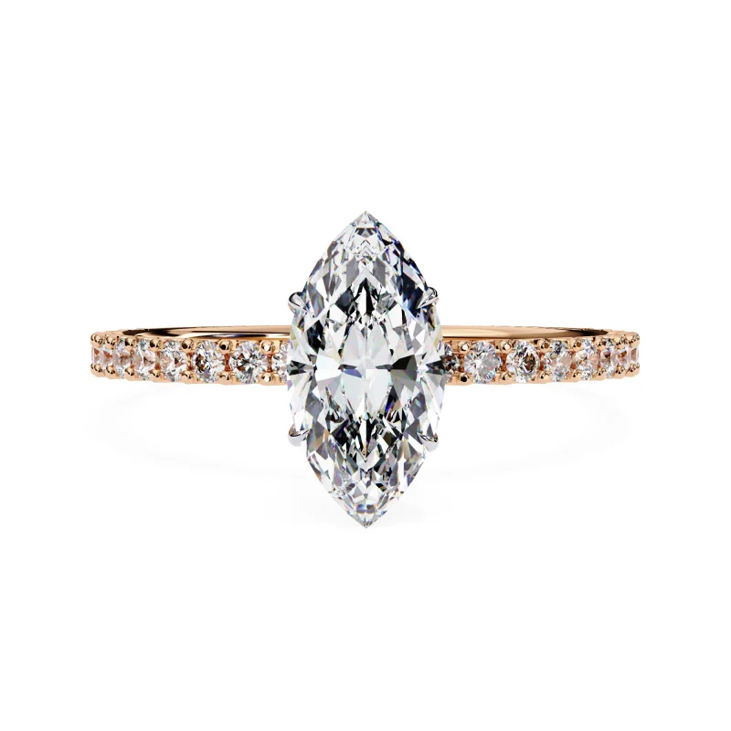 1 Ct  Lab Grown Diamond Ring