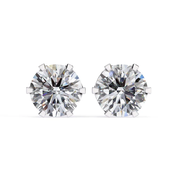 1.25 Ct  Lab Grown Diamond Earrings