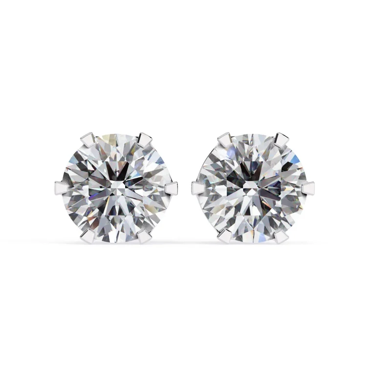 Pristine Solitaire Studs