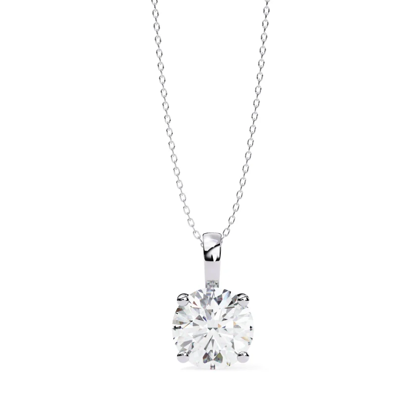 Ethereal Solitaire Pendant